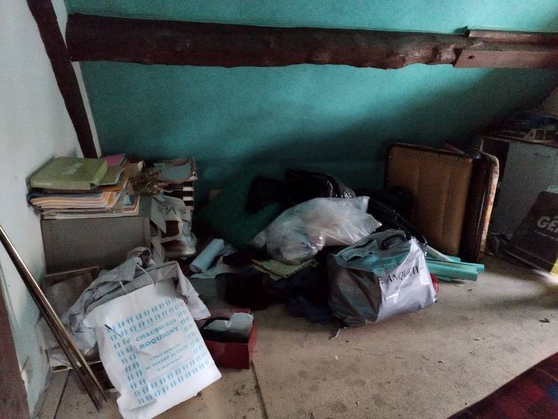 Débarras d'un grenier pour mise en vente proche Luneray 76